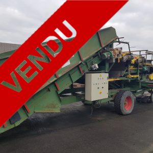 Combi Déterreur Dewaele-Briche avec séparateur de mottes